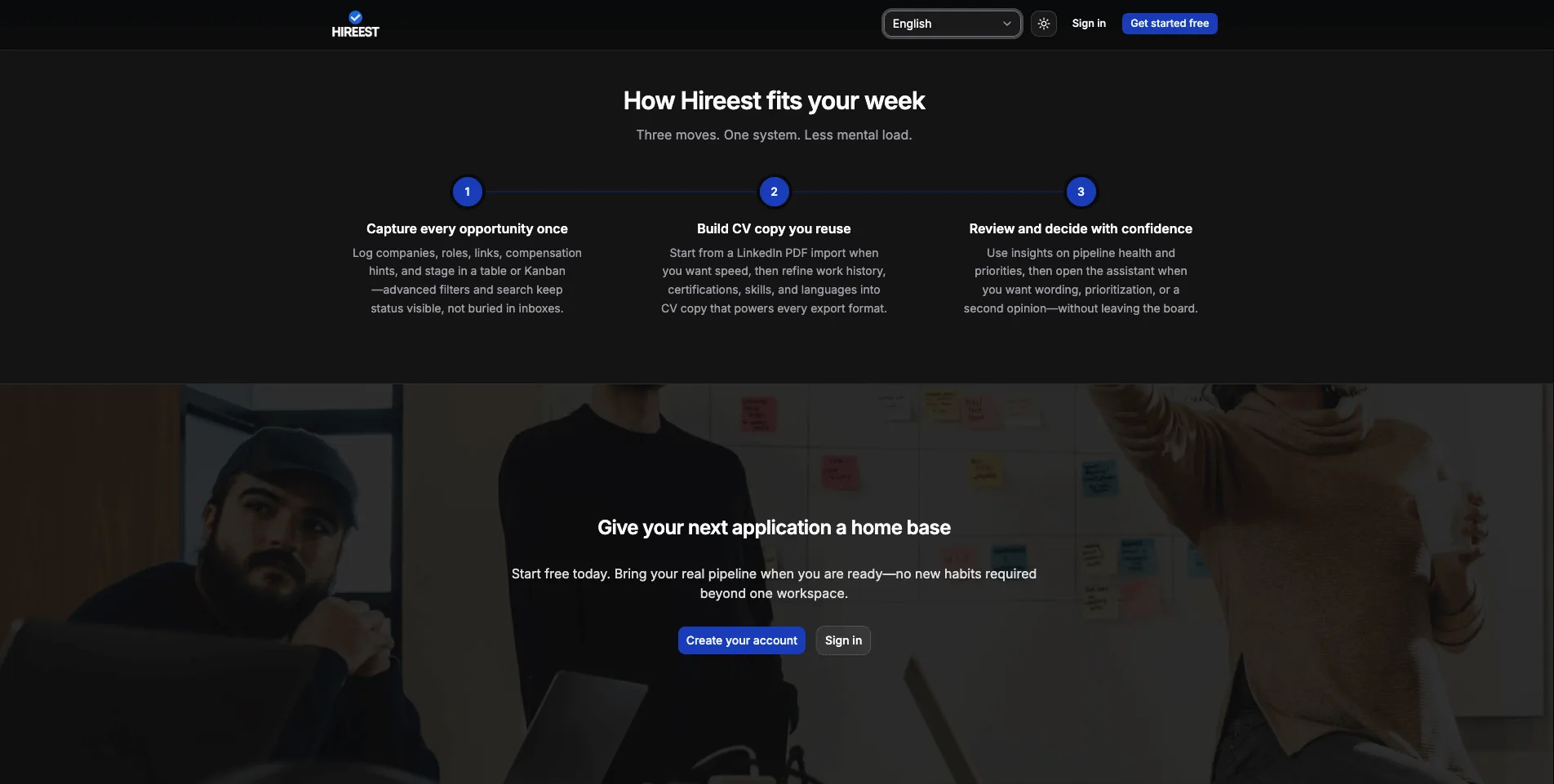 Hireest — How Hireest fits your week